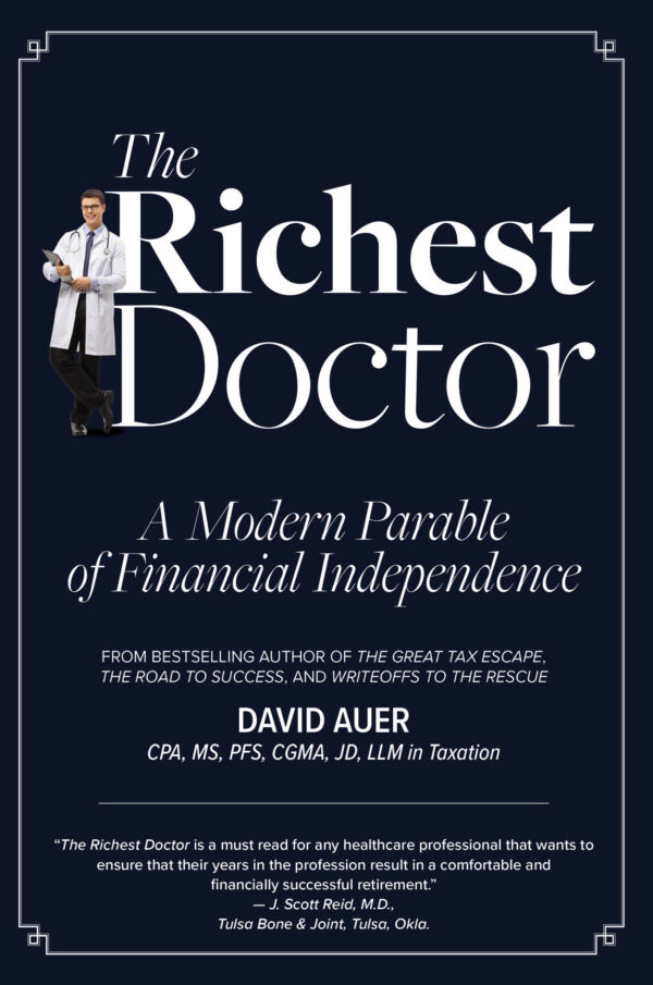 The Richest Doctor Book Cover - Front